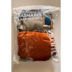 Paw Inspired Ultra Protection Reusable Washable Male Dog Diaper 3 pack Sz S